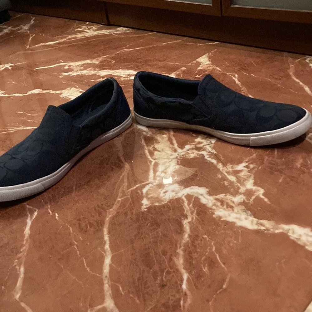 Beautiful Black Coach Sneakers - Picture 5 of 9